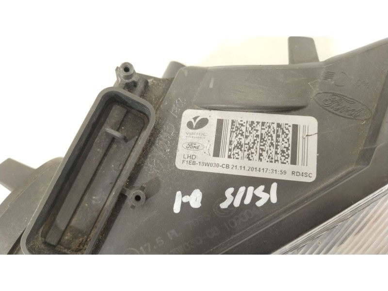 Recambio de faro izquierdo para ford focus iv (hn) 1.0 ecoboost referencia OEM IAM F1EB13W030CB  
