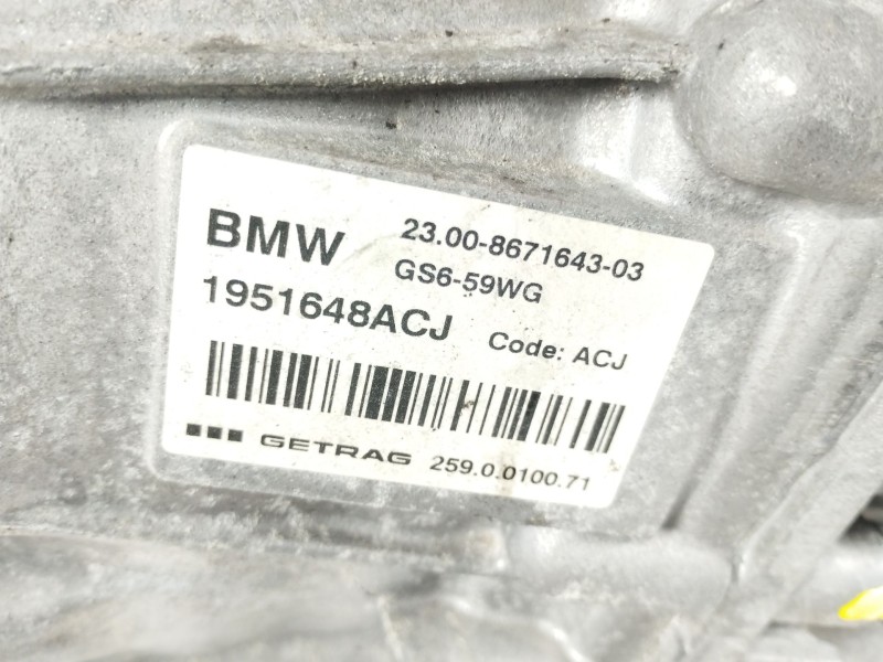 Recambio de caja cambios para bmw x2 (f39) sdrive18d referencia OEM IAM ACJ 2590010071 23008671643
