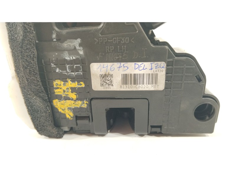 Recambio de cerradura puerta delantera izquierda para hyundai i20 ii (gb, ib) 1.4 crdi referencia OEM IAM 81310C8020  