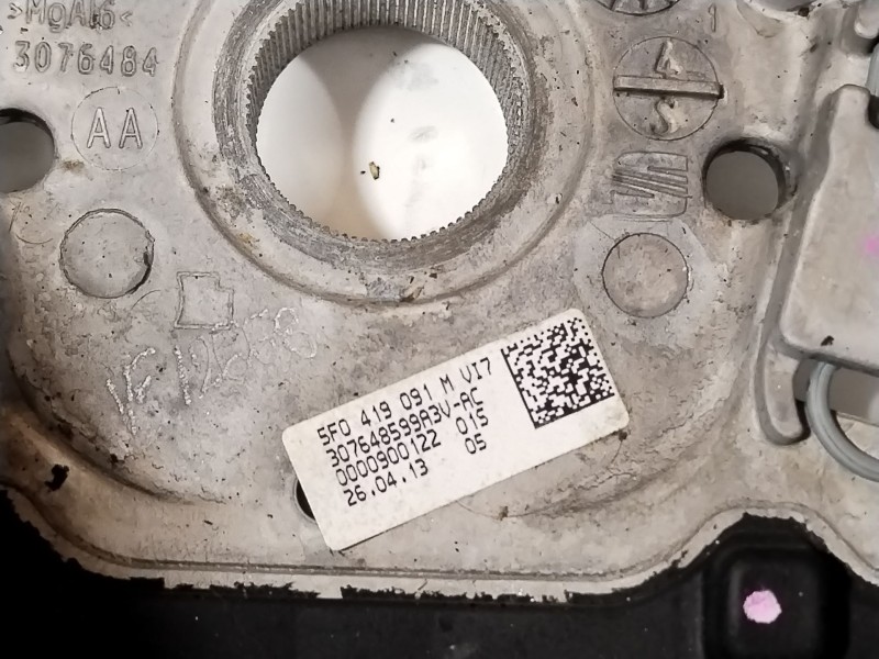 Recambio de volante para seat leon (5f1) 2.0 tdi referencia OEM IAM 5F0419091M  