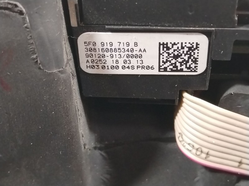 Recambio de volante para seat leon (5f1) 2.0 tdi referencia OEM IAM 5F0419091M  