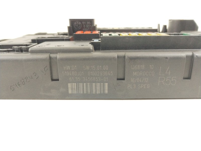 Recambio de caja reles / fusibles para bmw mini clubman (r55) cooper d referencia OEM IAM 61353456853  519480J01