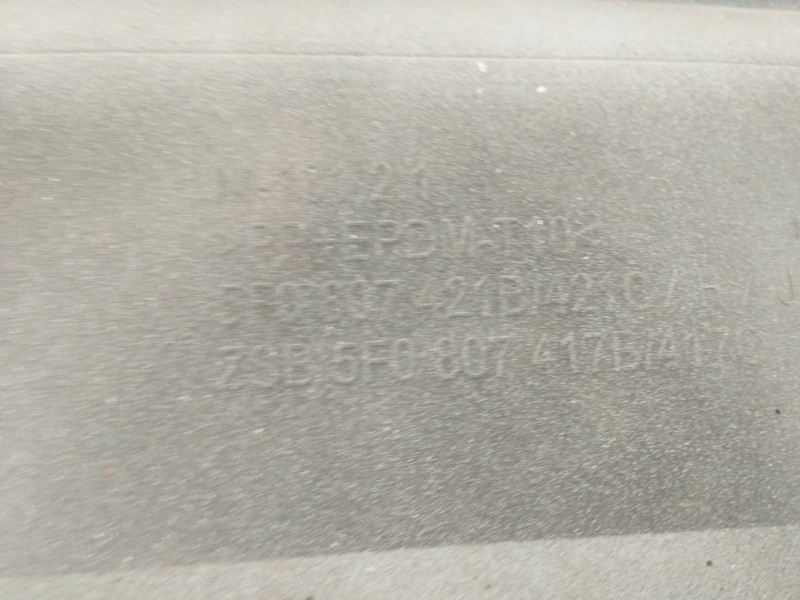 Recambio de paragolpes trasero para seat leon (5f1) 2.0 tdi referencia OEM IAM 5f0807421  