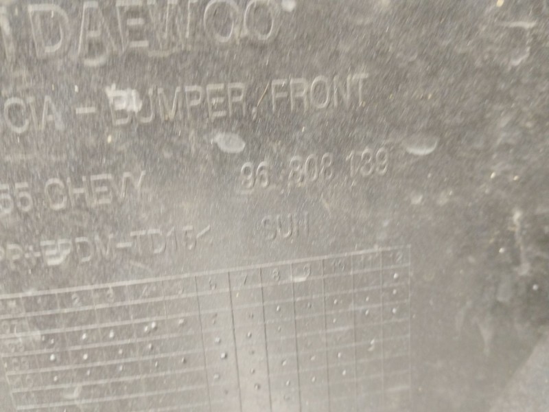 Recambio de paragolpes delantero para chevrolet aveo / kalos hatchback (t250, t255) 1.4 referencia OEM IAM 96808139  