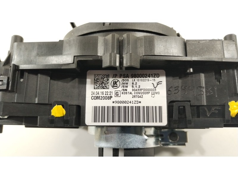 Recambio de mando luces para peugeot 508 2.0 blue-hdi fap referencia OEM IAM 98000241ZD  