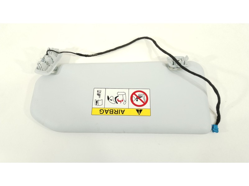 Recambio de parasol derecho para peugeot 508 2.0 blue-hdi fap referencia OEM IAM 16117312PR  