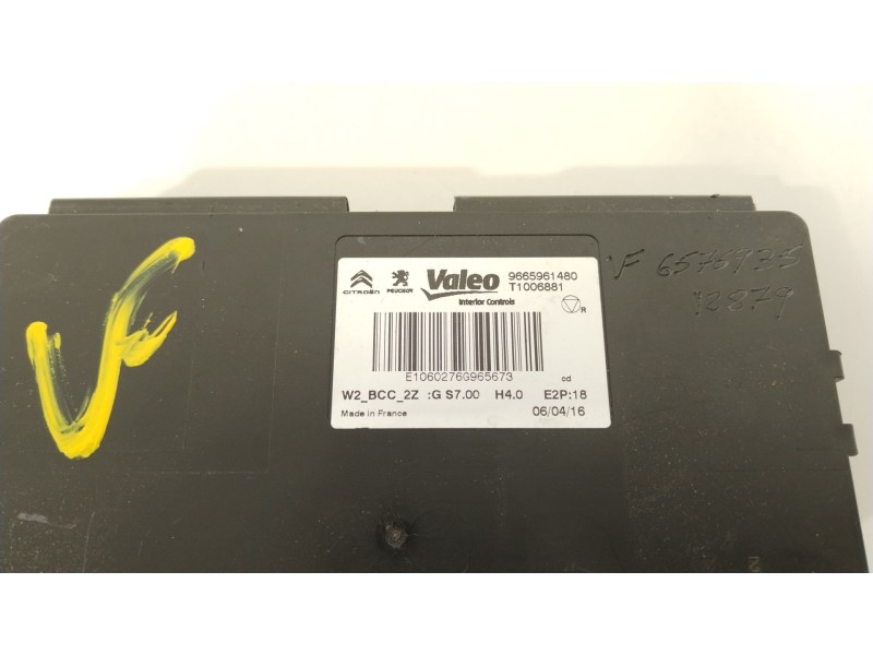 Recambio de modulo electronico para peugeot 508 2.0 blue-hdi fap referencia OEM IAM 9665961480  