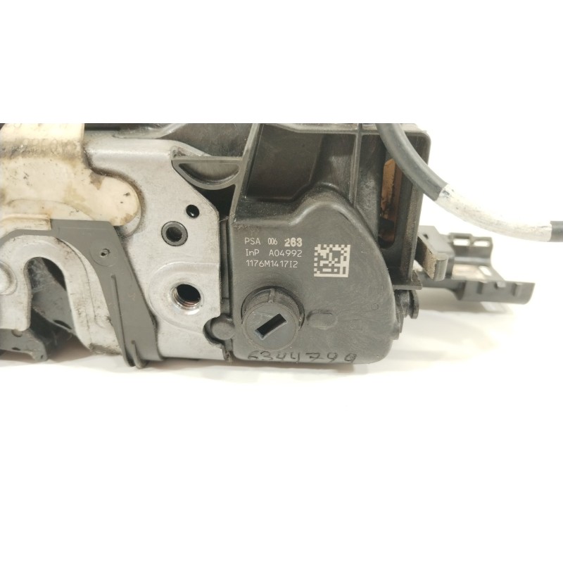 Recambio de cerradura puerta trasera derecha para peugeot 508 2.0 blue-hdi fap referencia OEM IAM 9800626380  006263