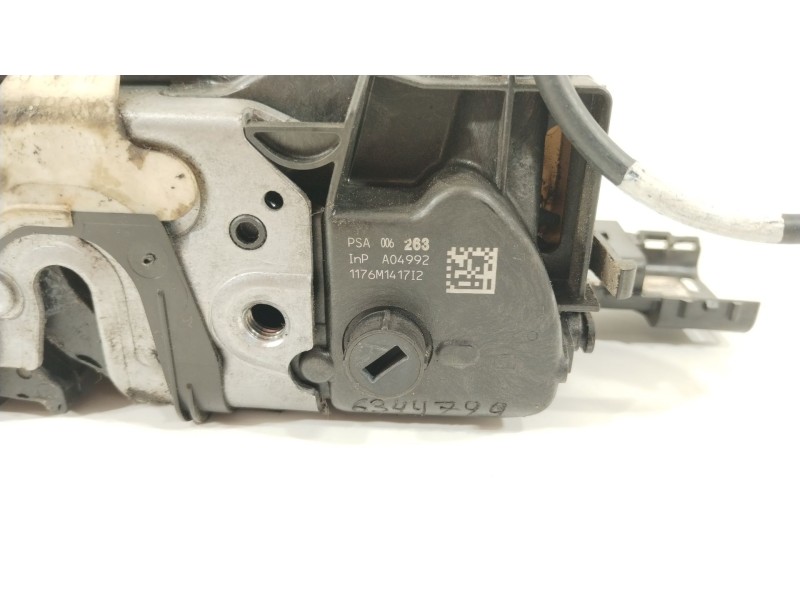 Recambio de cerradura puerta trasera derecha para peugeot 508 2.0 blue-hdi fap referencia OEM IAM 9800626380  006263