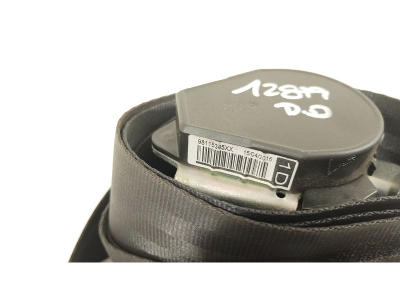Recambio de cinturon seguridad delantero derecho para peugeot 508 2.0 blue-hdi fap referencia OEM IAM 98115345XX  