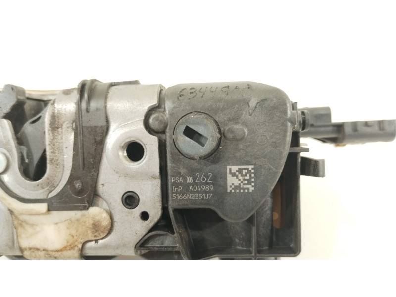Recambio de cerradura puerta trasera izquierda para peugeot 508 2.0 blue-hdi fap referencia OEM IAM 9800626280  006262