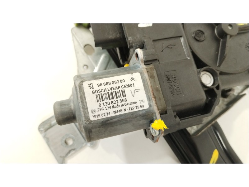 Recambio de elevalunas trasero derecho para peugeot 508 2.0 blue-hdi fap referencia OEM IAM 9686441280  9688808380