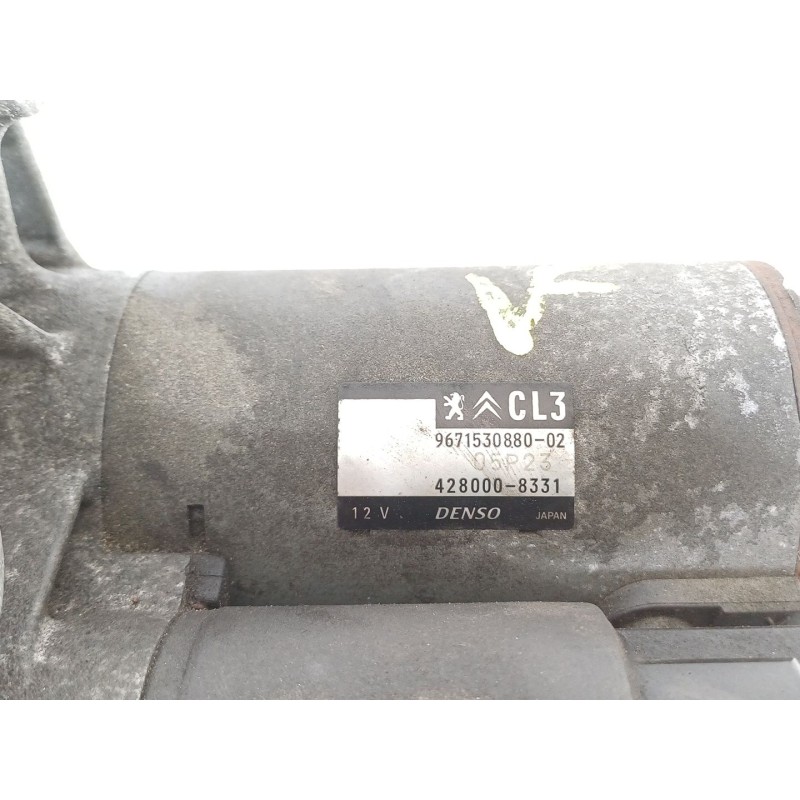 Recambio de motor arranque para peugeot 208 i (ca_, cc_) 1.2 vti 82 referencia OEM IAM 9671530880  