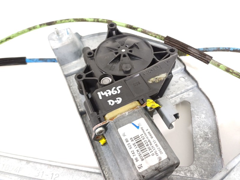 Recambio de elevalunas delantero derecho para peugeot 208 i (ca_, cc_) 1.2 vti 82 referencia OEM IAM 9674252380  