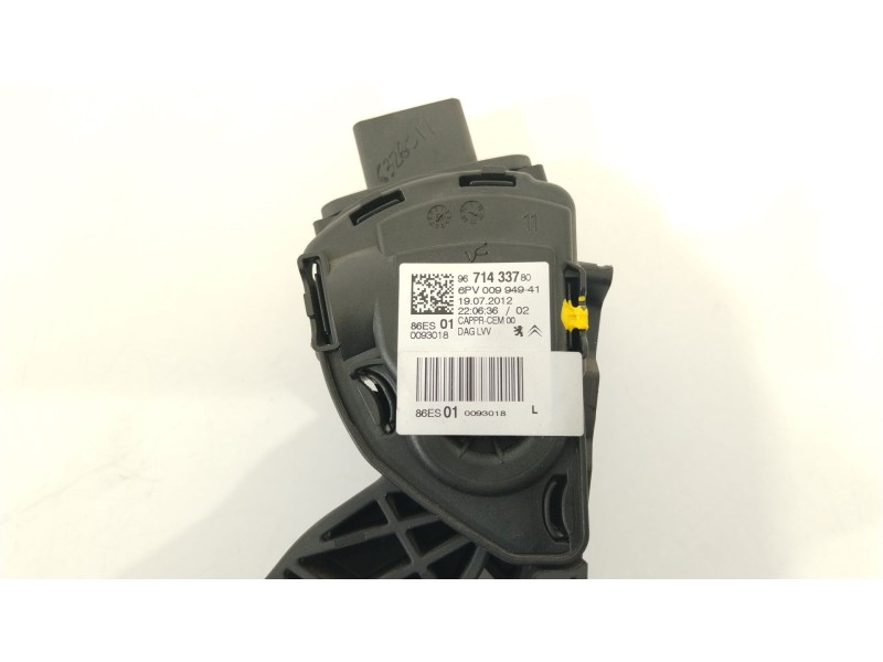 Recambio de potenciometro pedal para peugeot 208 i (ca_, cc_) 1.2 vti 82 referencia OEM IAM 9671433780  