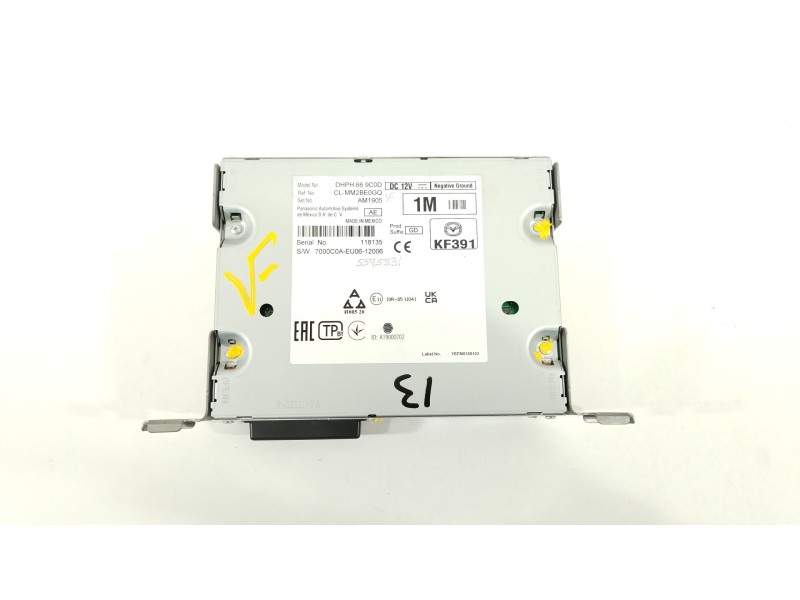 Recambio de sistema navegacion gps para mazda cx-30 zenith referencia OEM IAM DHPH66 CLMM2BE0GQ DHPH669C0D