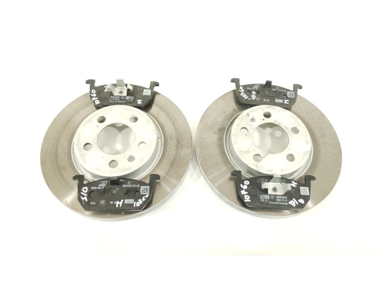 Recambio de disco freno delantero para seat arona (kj7, kjp) 1.6 mpi referencia OEM IAM 2Q0615301H 2Q0615109AP 2Q0615115AB