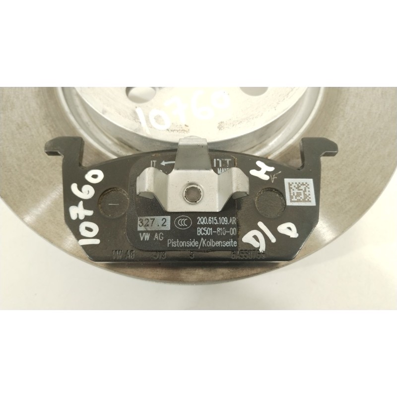 Recambio de disco freno delantero para seat arona (kj7, kjp) 1.6 mpi referencia OEM IAM 2Q0615301H 2Q0615109AP 2Q0615115AB