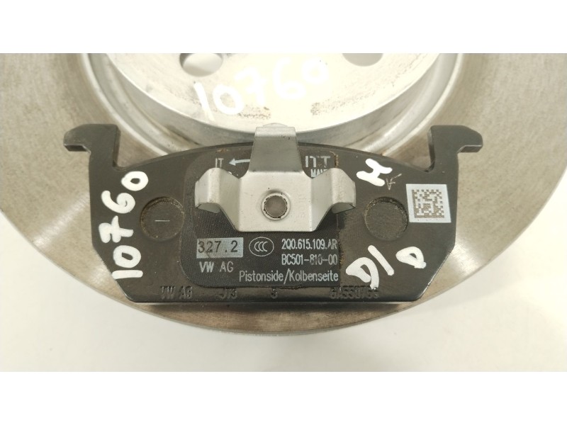 Recambio de disco freno delantero para seat arona (kj7, kjp) 1.6 mpi referencia OEM IAM 2Q0615301H 2Q0615109AP 2Q0615115AB