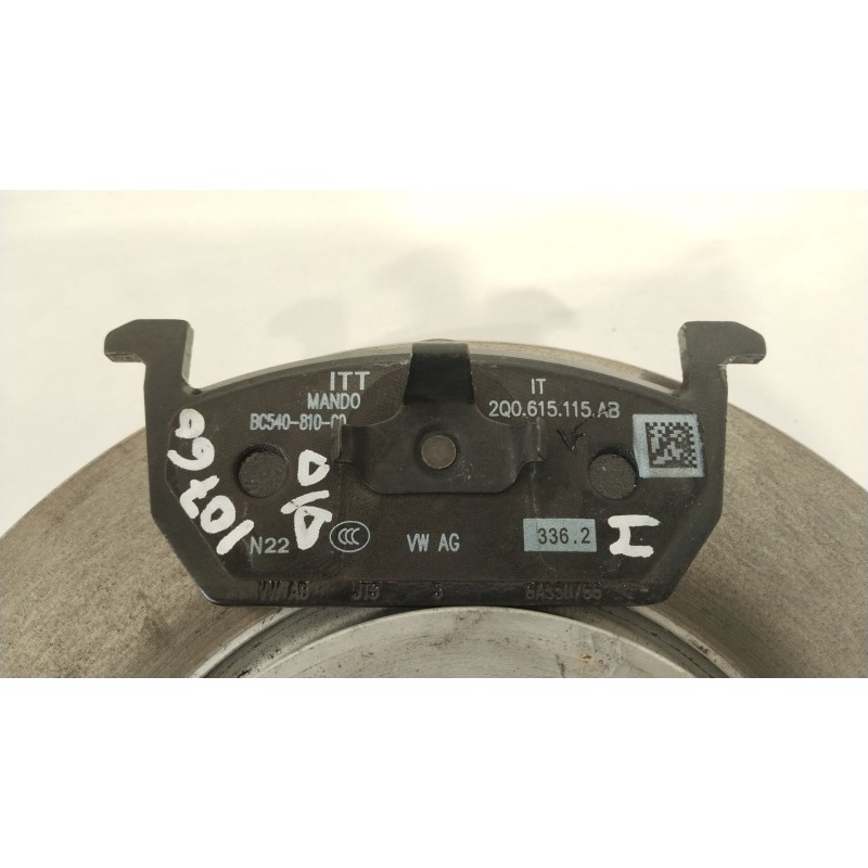 Recambio de disco freno delantero para seat arona (kj7, kjp) 1.6 mpi referencia OEM IAM 2Q0615301H 2Q0615109AP 2Q0615115AB