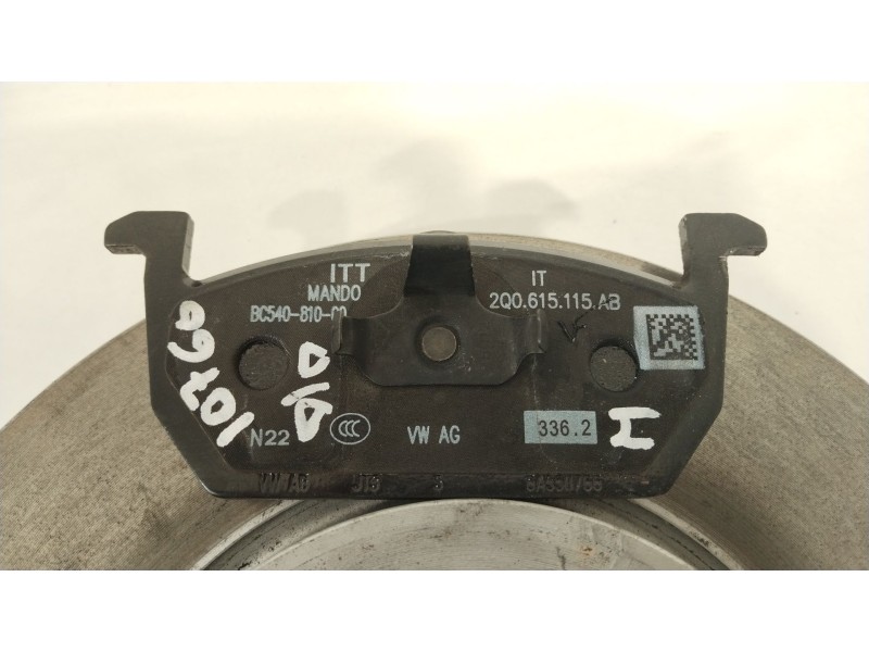 Recambio de disco freno delantero para seat arona (kj7, kjp) 1.6 mpi referencia OEM IAM 2Q0615301H 2Q0615109AP 2Q0615115AB