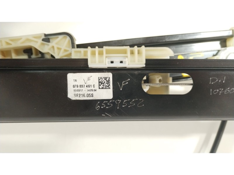 Recambio de elevalunas delantero izquierdo para seat arona (kj7, kjp) 1.6 mpi referencia OEM IAM 6F9837461C  2Q1959405E