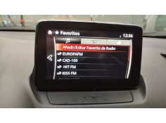 Recambio de pantalla multifuncion para mazda cx-3 luxury referencia OEM IAM D23N611J0   2