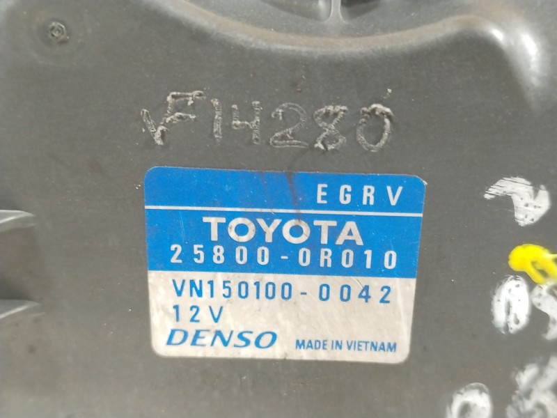 Recambio de valvula egr para toyota verso (_r2_) 2.0 d-4d (aur20_) referencia OEM IAM 258000R010  VN1501000042