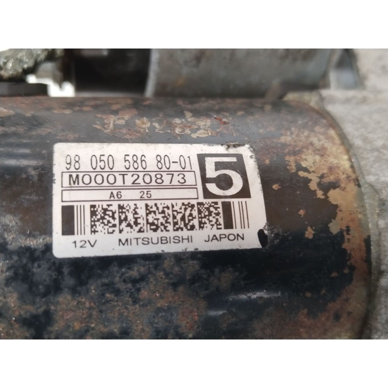 Recambio de motor arranque para peugeot 508 2.0 blue-hdi fap referencia OEM IAM 9805058680 980505868001 M000T20873