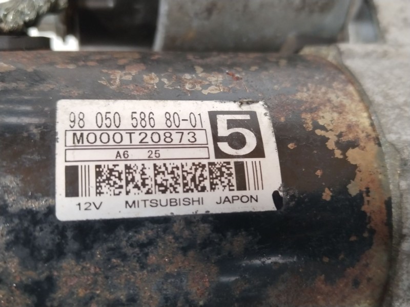 Recambio de motor arranque para peugeot 508 2.0 blue-hdi fap referencia OEM IAM 9805058680 980505868001 M000T20873