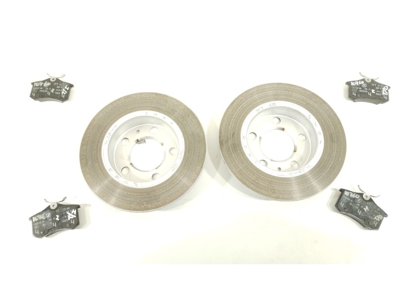 Recambio de disco freno trasero para seat arona (kj7, kjp) 1.6 mpi referencia OEM IAM 2Q0615601H  