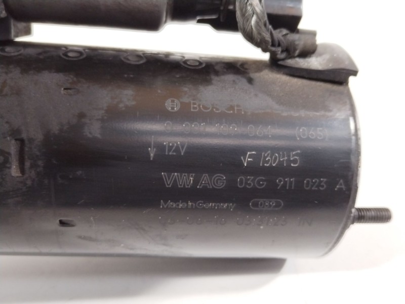 Recambio de motor arranque para audi a4 avant (8e) 2.0 tdi referencia OEM IAM 03G911023A  0001109064