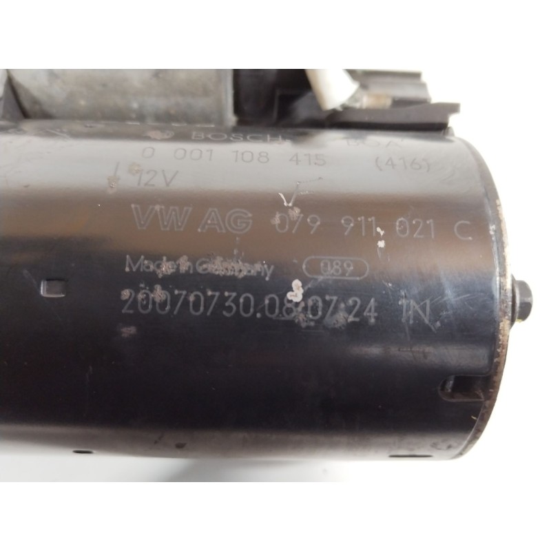 Recambio de motor arranque para audi a4 b8 (8k2) 3.2 fsi quattro referencia OEM IAM 079911021C  000110415