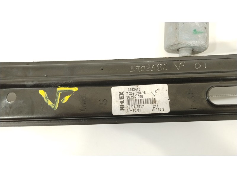 Recambio de elevalunas delantero izquierdo para bmw serie 3 touring (f31) 320d referencia OEM IAM 13262410 51337281885 7259823