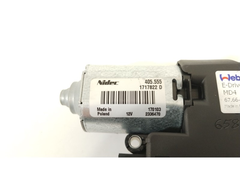 Recambio de motor techo electrico para bmw serie 3 touring (f31) 320d referencia OEM IAM 67667316536  
