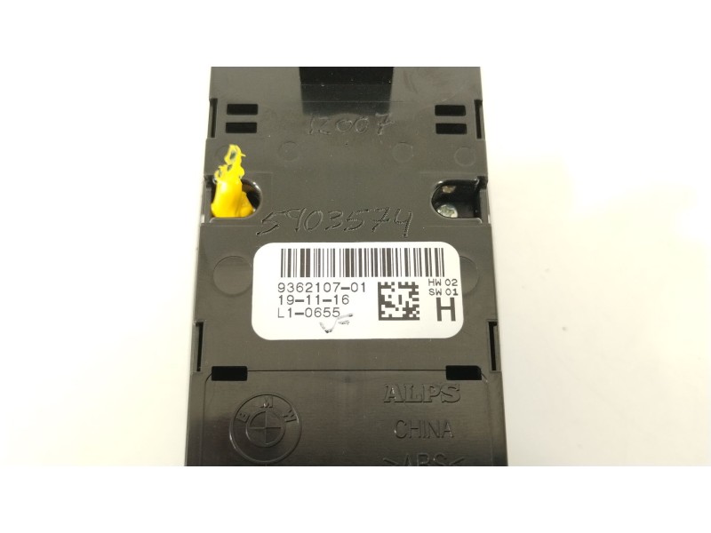 Recambio de mando elevalunas delantero izquierdo para bmw serie 3 touring (f31) 320d referencia OEM IAM 9362107  61319362107
