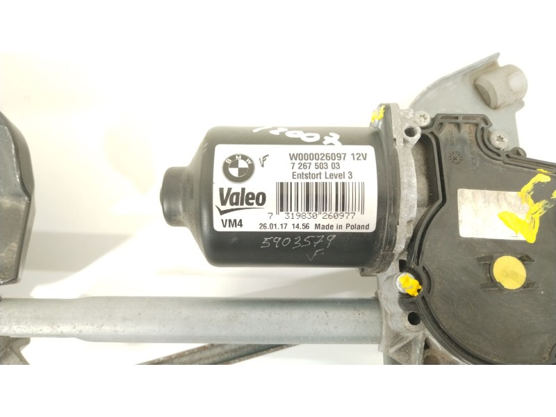 Recambio de motor limpia delantero para bmw serie 3 touring (f31) 320d referencia OEM IAM 726750303  61617260488