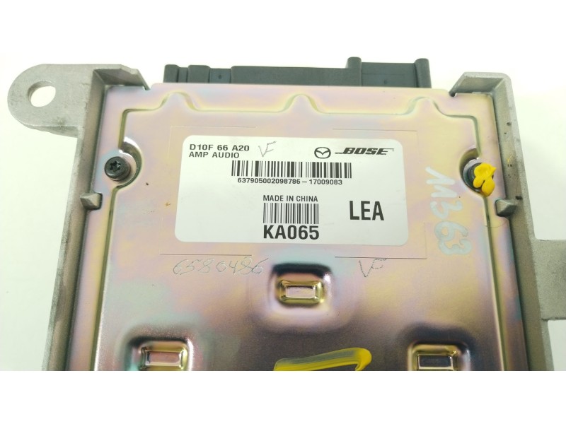 Recambio de amplificador para mazda cx-3 luxury referencia OEM IAM D10F66A20  