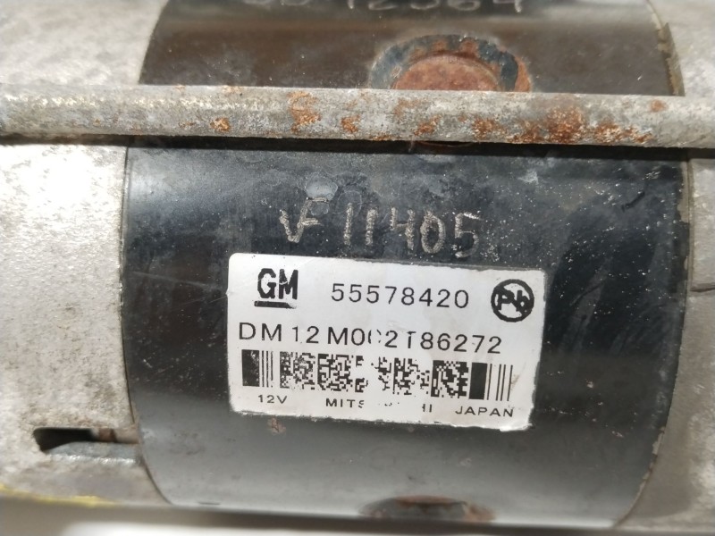 Recambio de motor arranque para opel astra j sports tourer selective referencia OEM IAM 55578420  