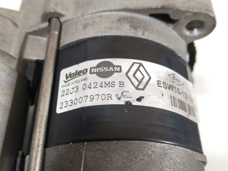 Recambio de motor arranque para renault clio iv (bh_) 0.9 tce 90 referencia OEM IAM 233007970R  