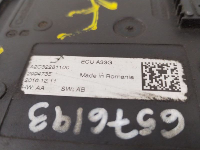 Recambio de freno de mano electrico para opel zafira (c) excellence start/stop referencia OEM IAM 13386364 13582928 A2C34679500