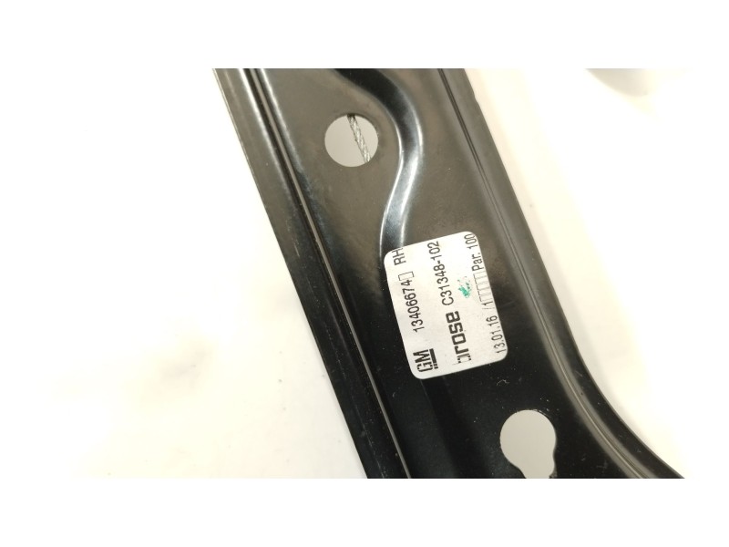 Recambio de elevalunas delantero derecho para opel astra k (b16) 1.6 cdti (68) referencia OEM IAM 13406674  