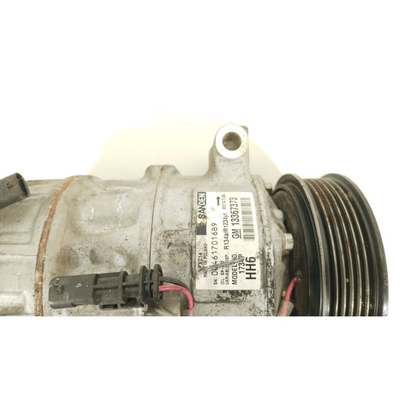 Recambio de compresor aire acondicionado para opel astra k (b16) 1.6 cdti (68) referencia OEM IAM 13367373  