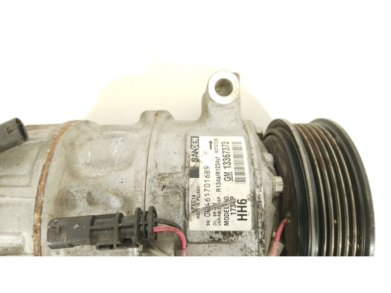 Recambio de compresor aire acondicionado para opel astra k (b16) 1.6 cdti (68) referencia OEM IAM 13367373  