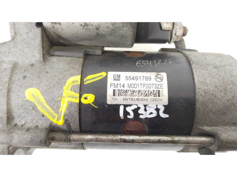 Recambio de motor arranque para opel astra k (b16) 1.6 cdti (68) referencia OEM IAM 55491789  