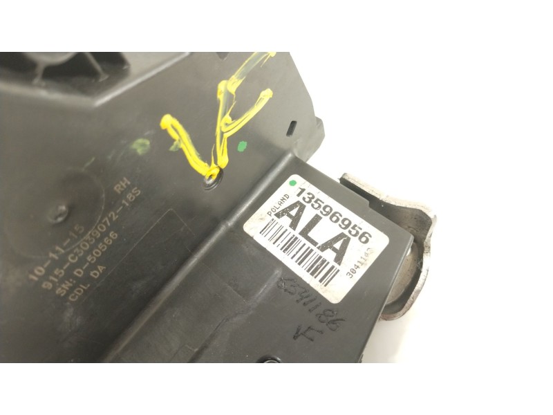 Recambio de cerradura puerta trasera derecha para opel astra k (b16) 1.6 cdti (68) referencia OEM IAM 13596956  