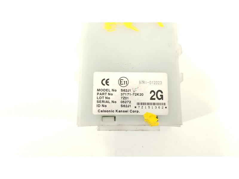 Recambio de modulo electronico para suzuki swift iii (mz, ez) 1.3 (rs 413) referencia OEM IAM 3717172K20  