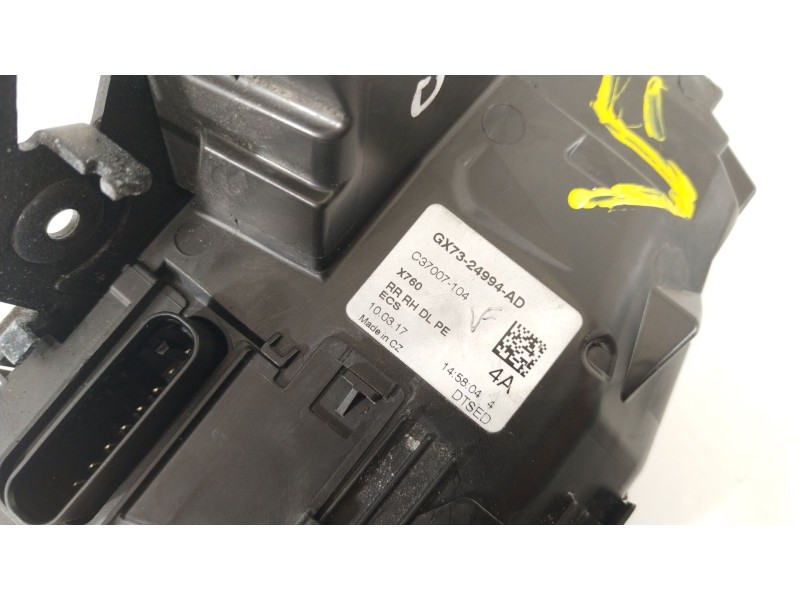 Recambio de cerradura puerta trasera derecha para jaguar xe portfolio referencia OEM IAM GX7324994AD  T2H17436