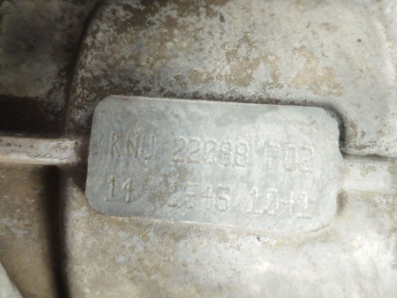 Recambio de caja cambios para volkswagen scirocco iii (137, 138) 2.0 tfsi referencia OEM IAM KNU  