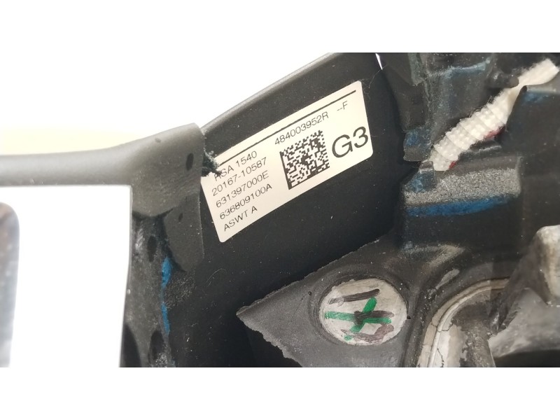 Recambio de volante para renault megane iv berlina 5p bose-edition referencia OEM IAM 484003952R  